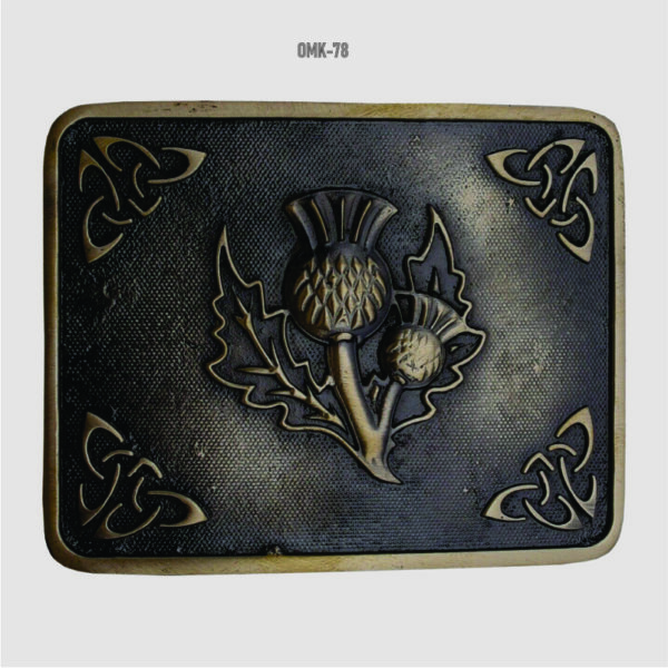 Thistle Kilt Buckle