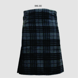 Grey Tartan Kilt